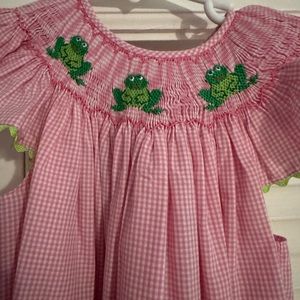 Can’t seem to find the size but we wore at a size 2/3